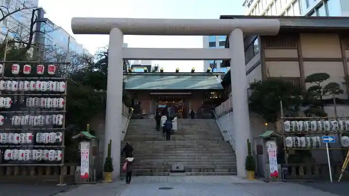 芝大神宮の鳥居