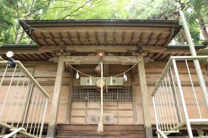 菅布禰神社の本殿・本堂