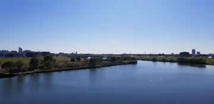 鵜森稲荷神社の周辺