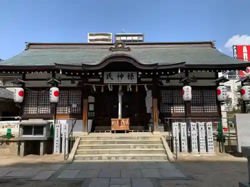 敷津松之宮　大国主神社の本殿