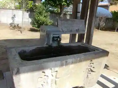 八幡神社の手水舎