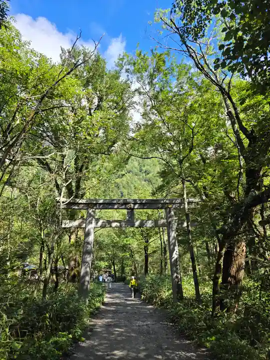 穂高神社奥宮(長野県)