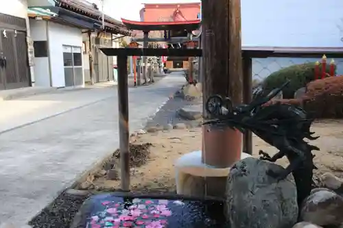 大鏑神社の手水