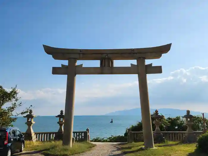 伊和都比売神社の鳥居