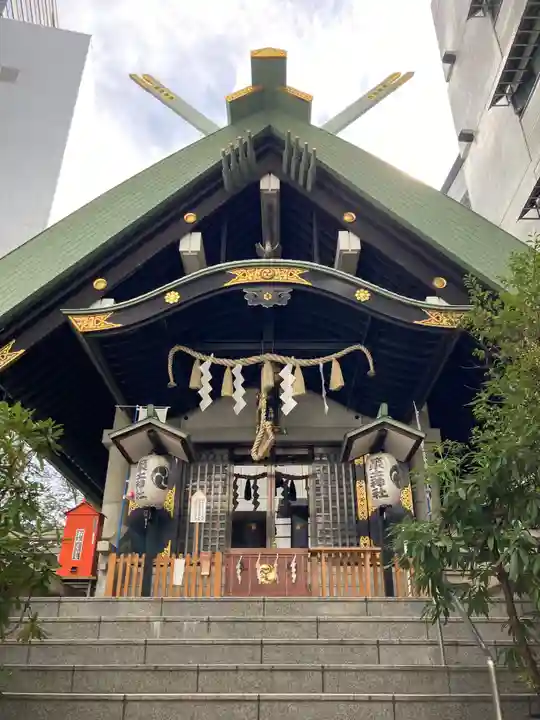 築土神社の本殿・本堂