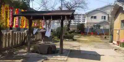 深島神社(柳原)の手水舎