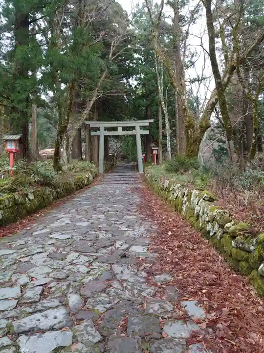 大神山神社奥宮の鳥居