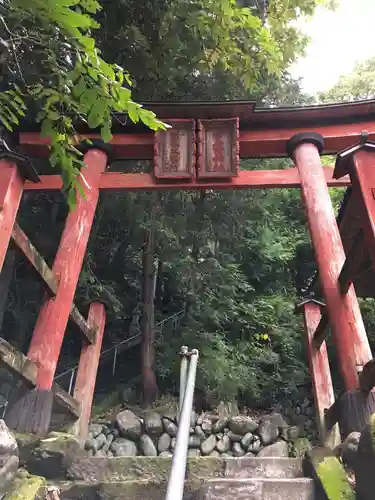 宇藝神社の鳥居