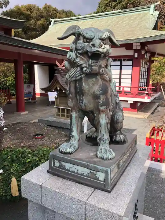 篠崎八幡神社の狛犬