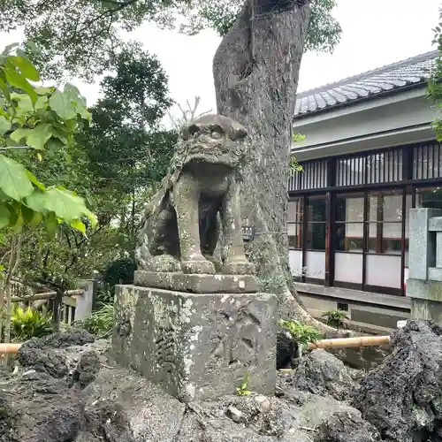 白幡天神社の狛犬