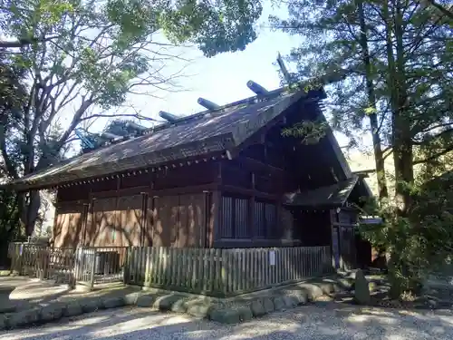 洲崎大神の本殿・本堂