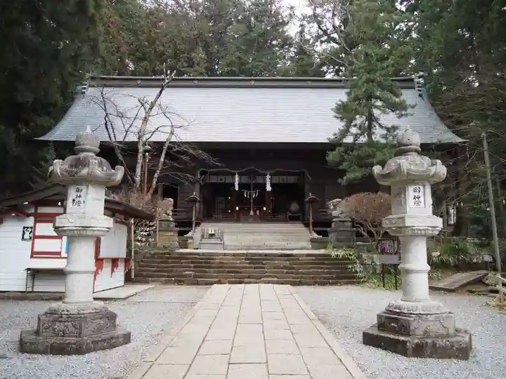 河口浅間神社の本殿・本堂