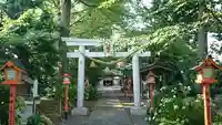 山田八幡神社の鳥居