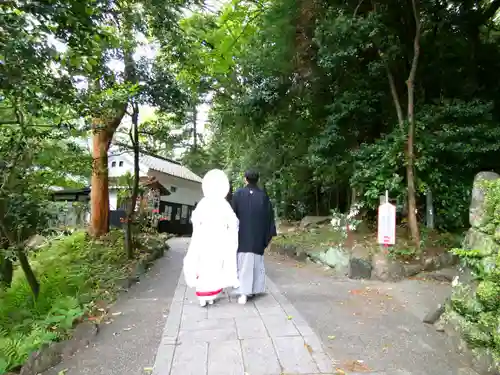 八幡朝見神社の結婚式