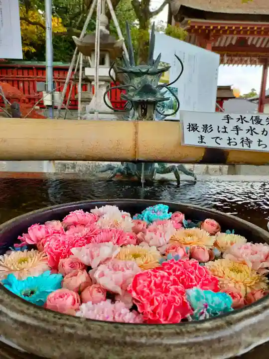 津島神社の手水舎