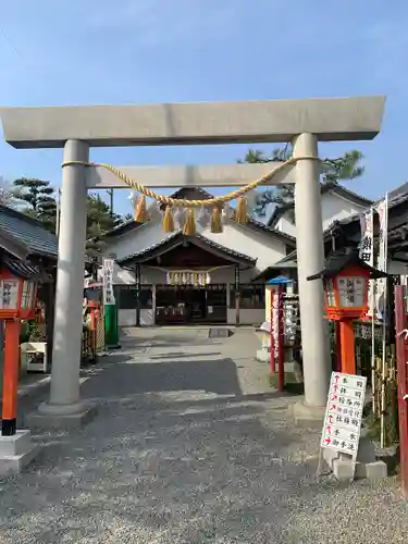 尾張猿田彦神社の鳥居