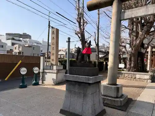 飛木稲荷神社の狛犬